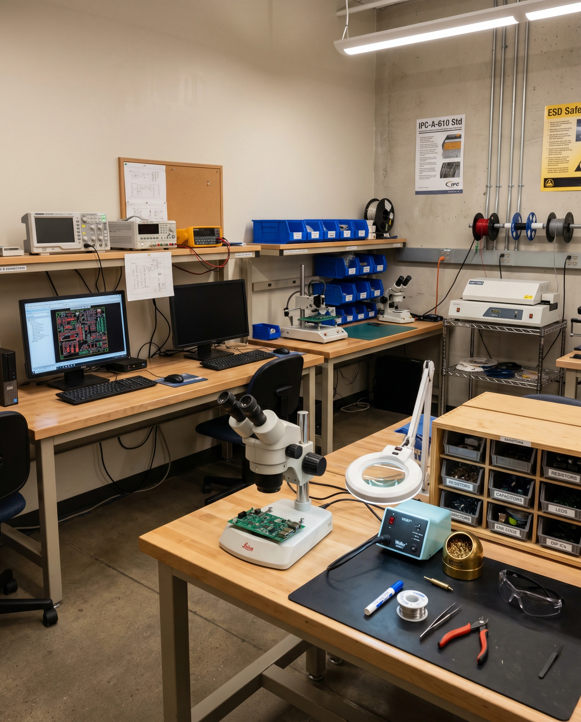 PCB+and+Electronics+Assembly+Laboratory